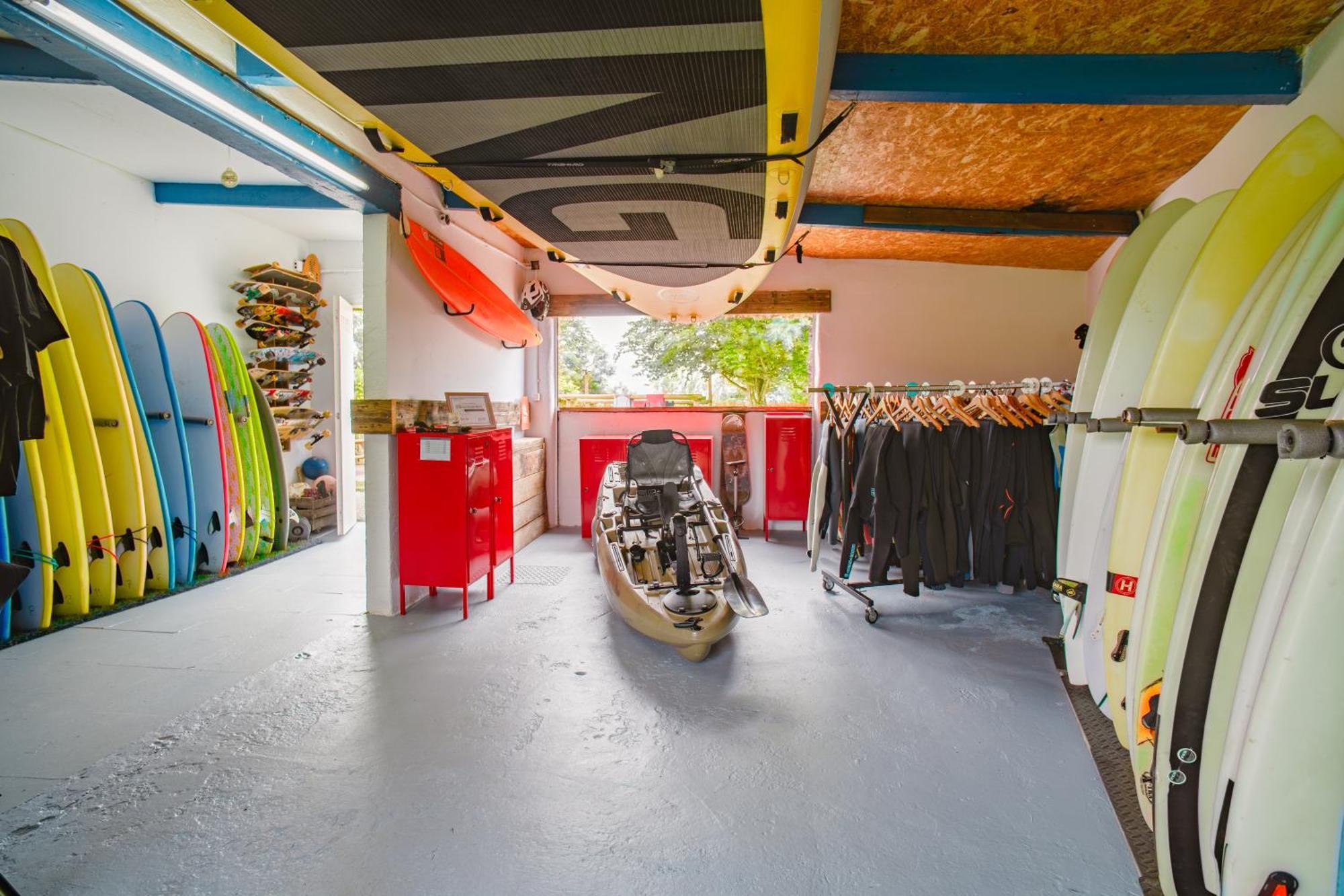 H.A.N.D Surf Hostel Langre  Eksteriør billede
