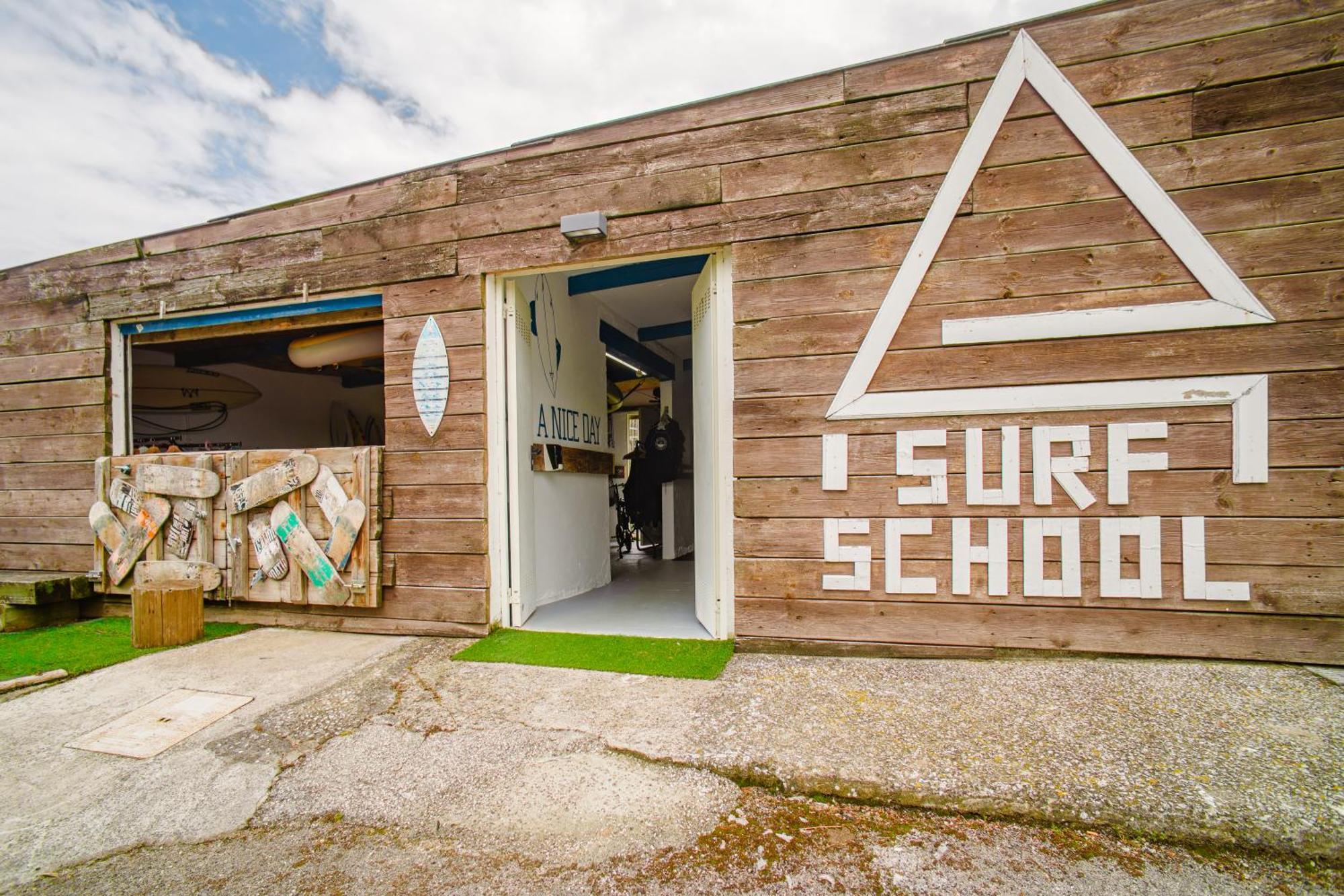 H.A.N.D Surf Hostel Langre  Eksteriør billede