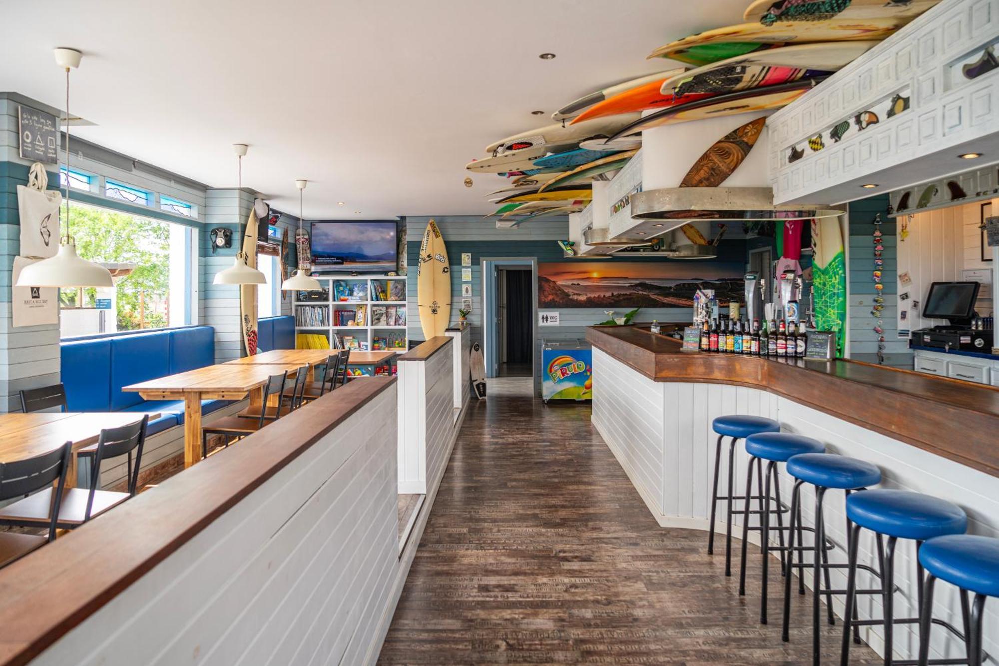 H.A.N.D Surf Hostel Langre  Eksteriør billede